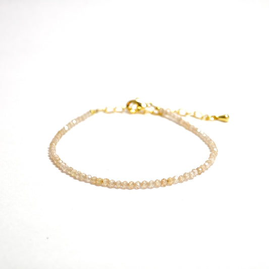 Champagner Zirkon Armband