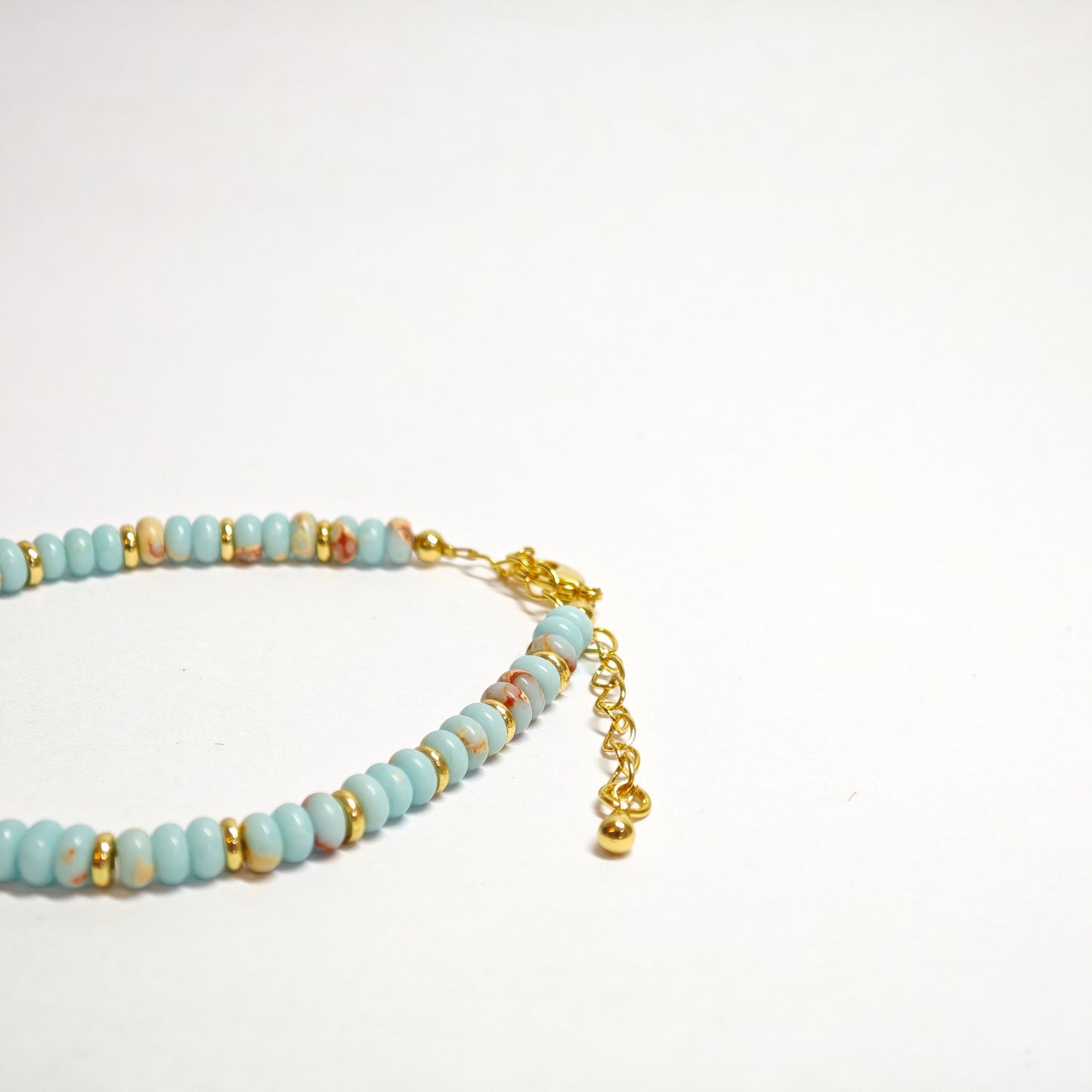 Shoushan-Steinarmband mit Perle