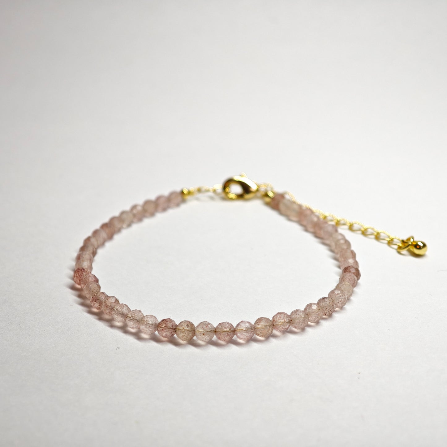 Erdbeerquarz-Armband