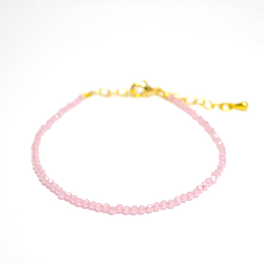 Rosa Zirkon Armband