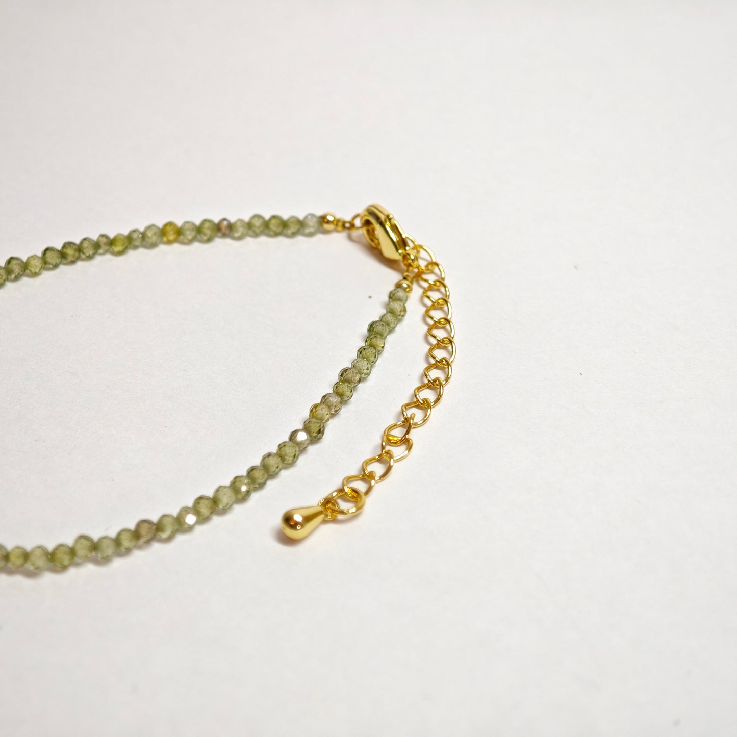 Grünes Zirkonarmband
