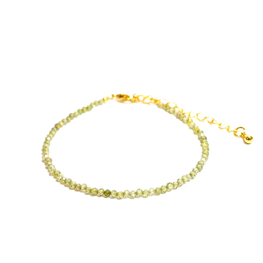Grünes Zirkonarmband