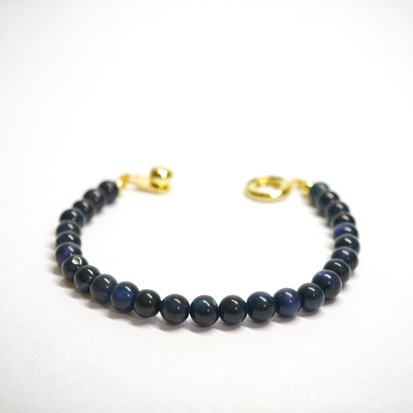 Blaues Tigerauge-Armband