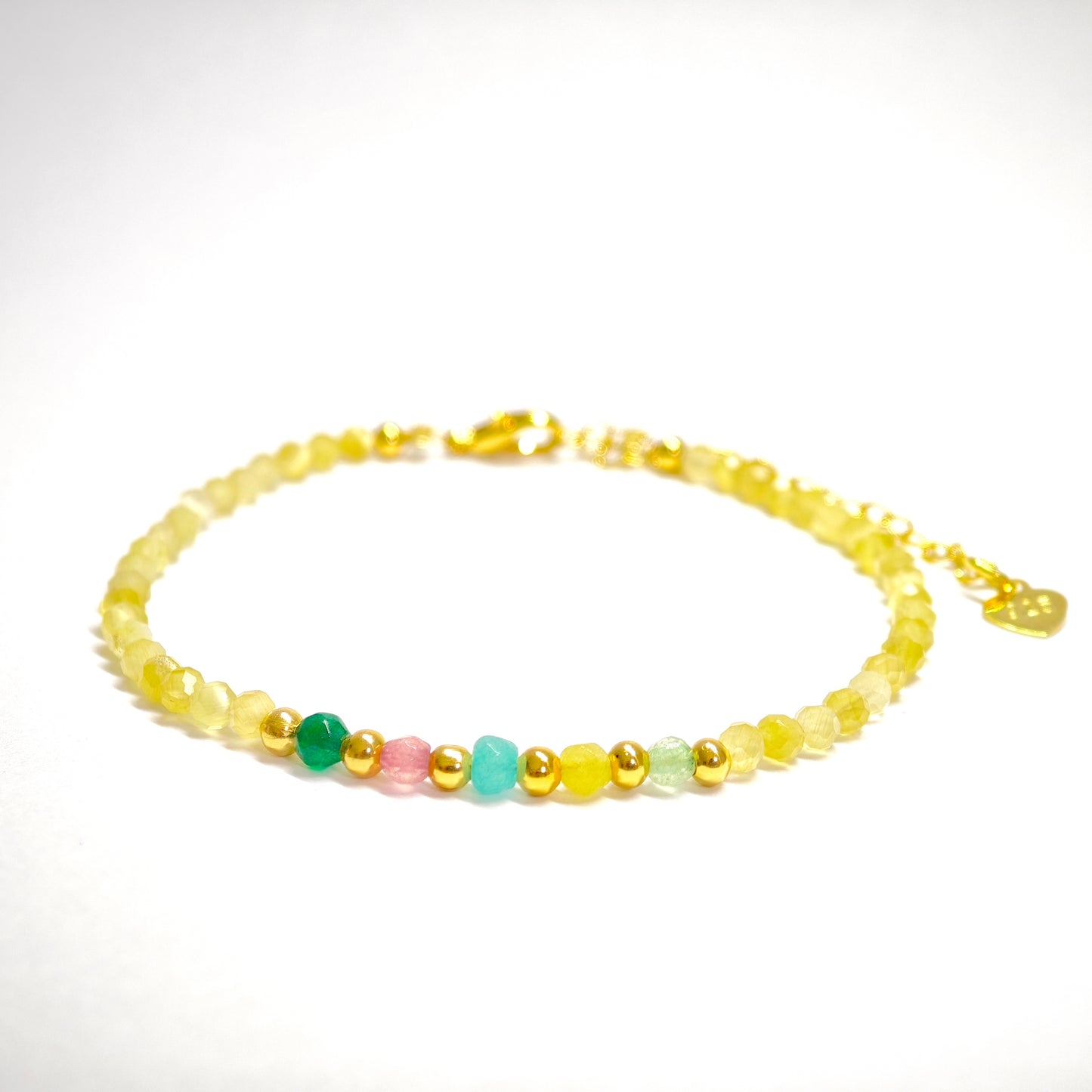 Citrin-Turmalin-Armband