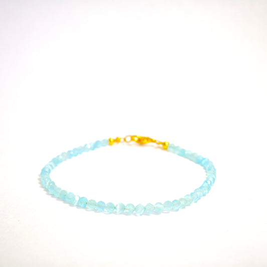 Aquamarin Armband