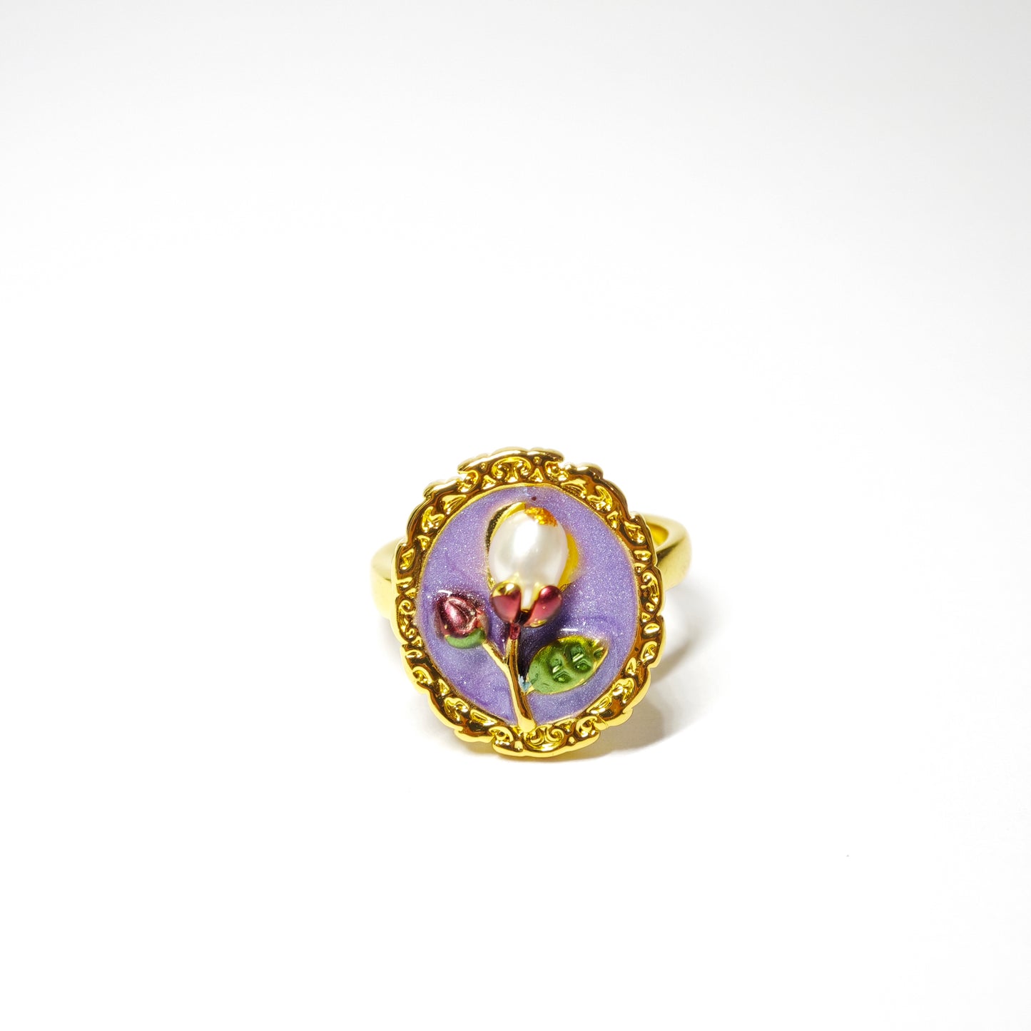Flüsternde Blüte Ring