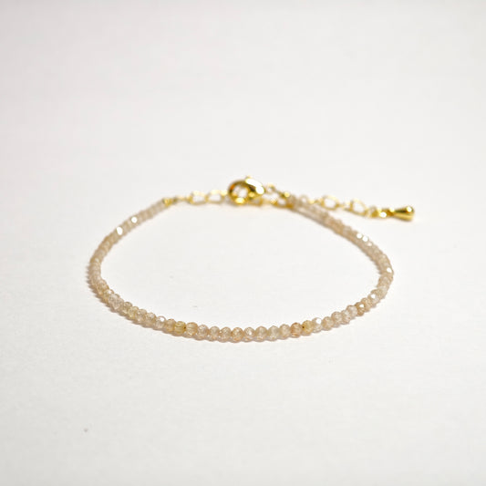 Champagner Zirkon Armband
