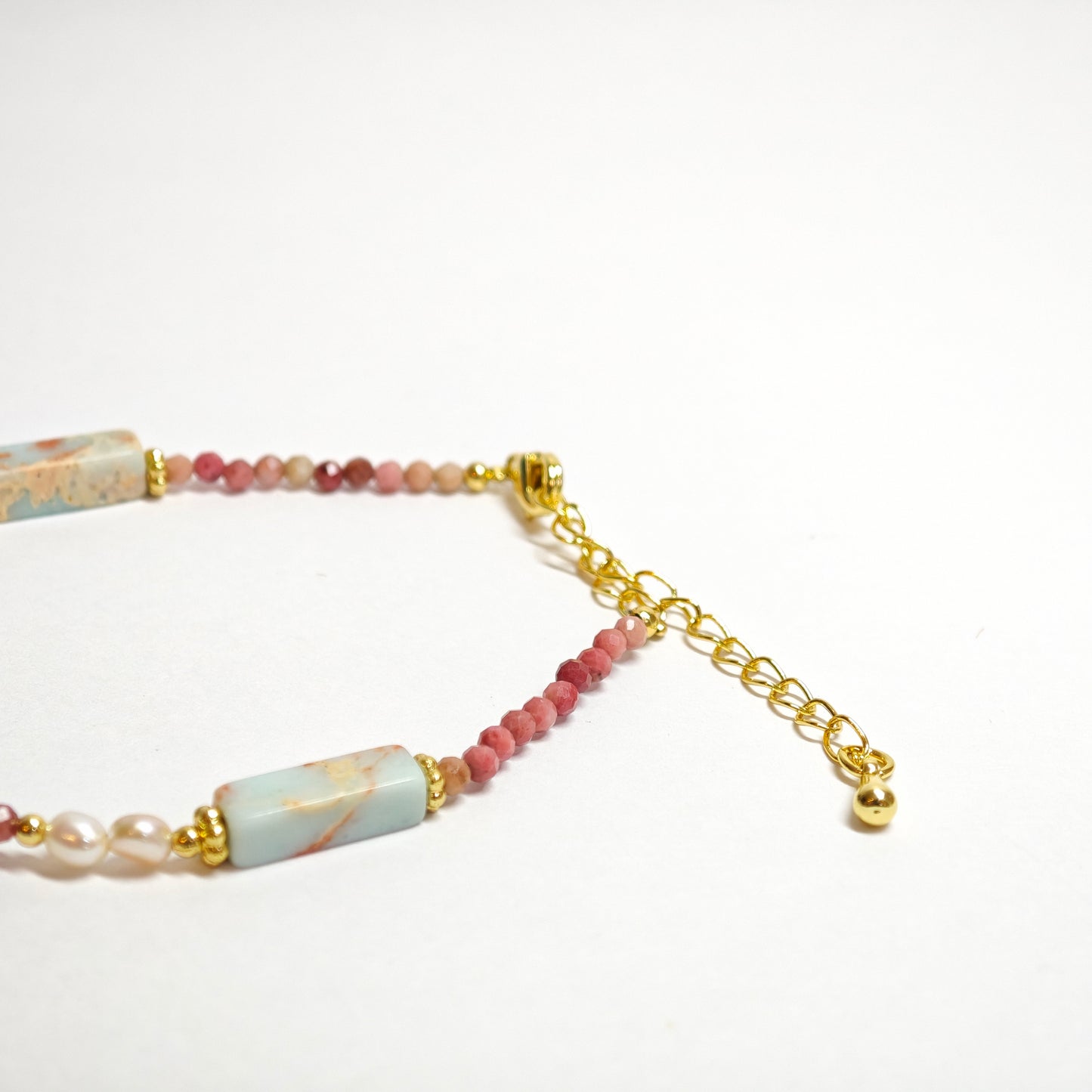 Rhodonite bracelet with