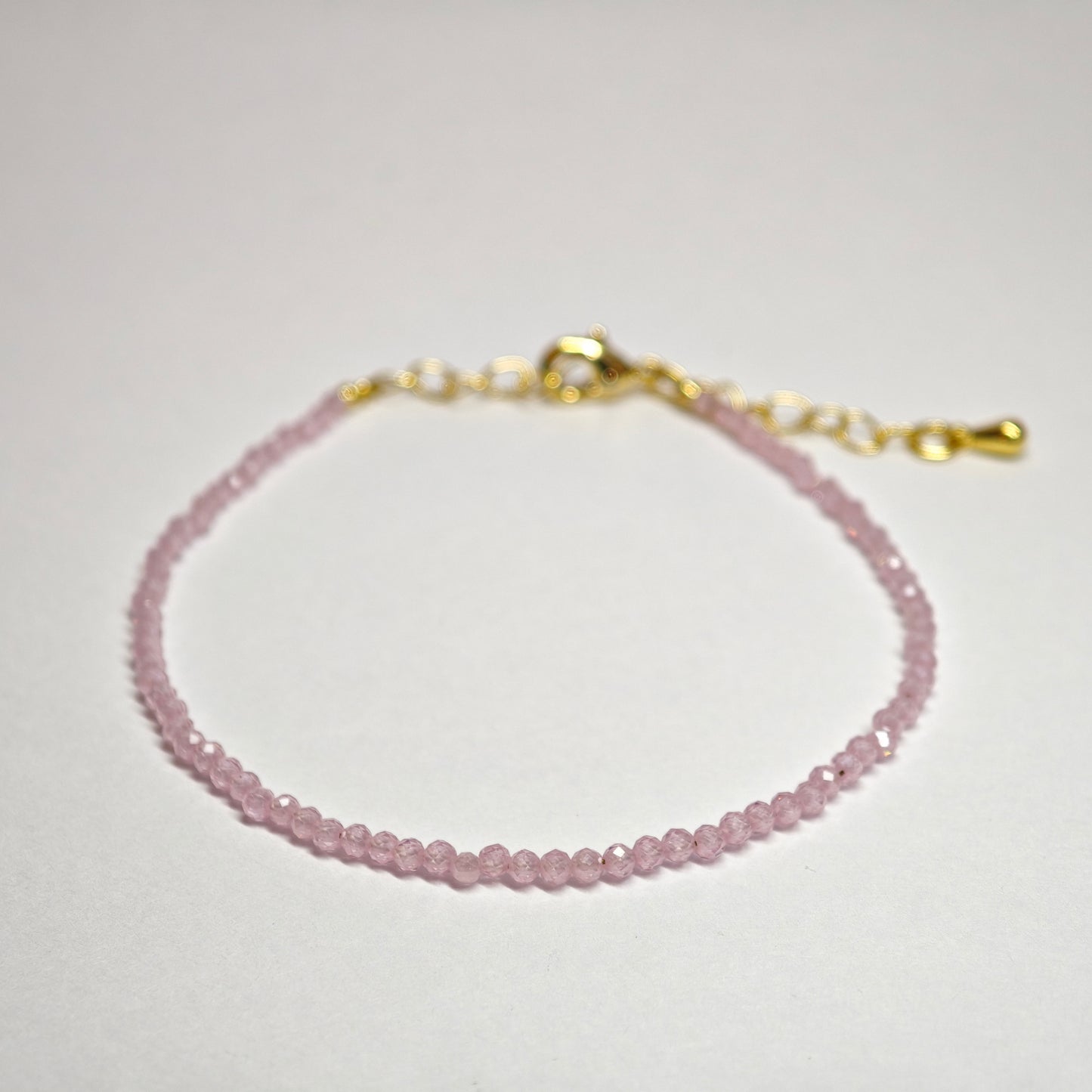 Rosa Zirkon Armband