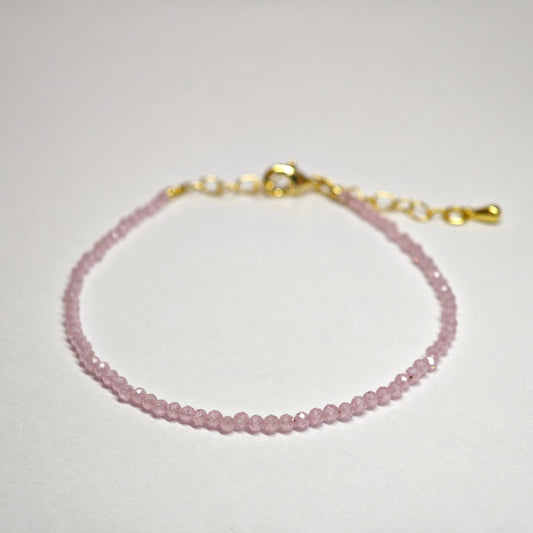 Rosa Zirkon Armband