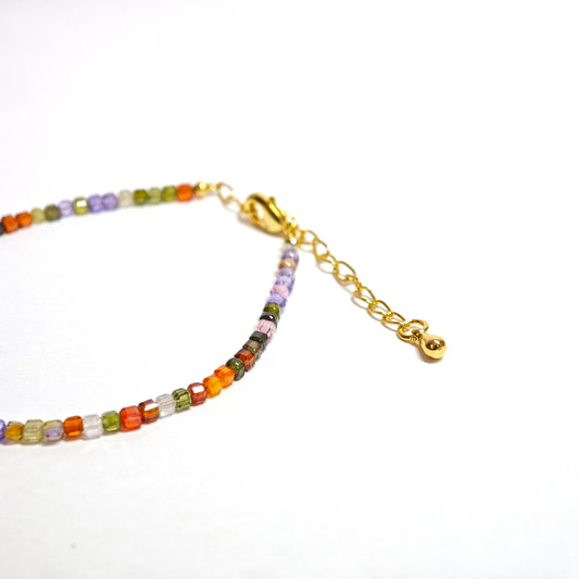 Buntes Turmalin-Armband