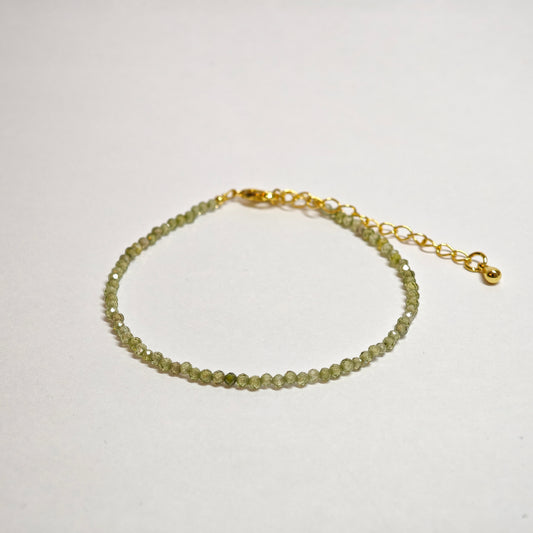 Grünes Zirkonarmband