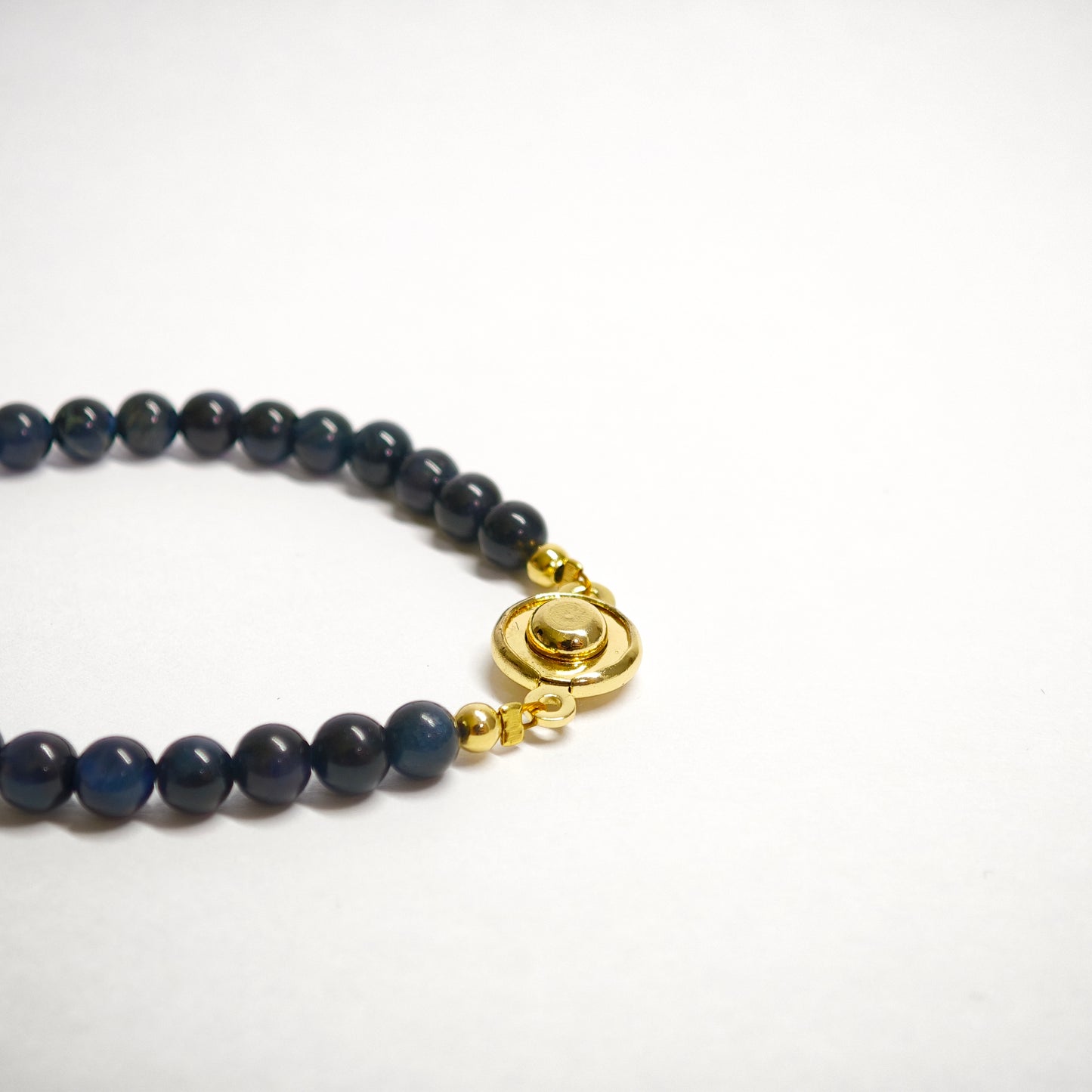 Blaues Tigerauge-Armband