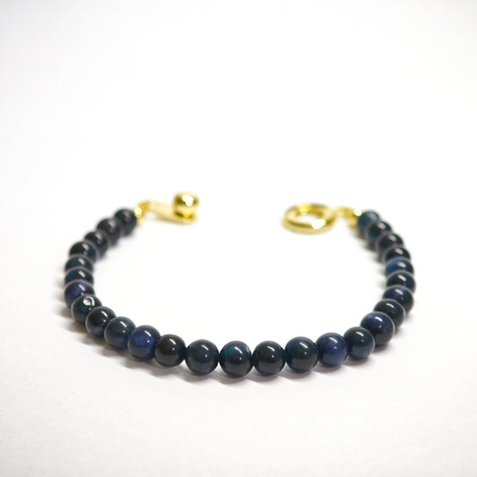 Blaues Tigerauge-Armband