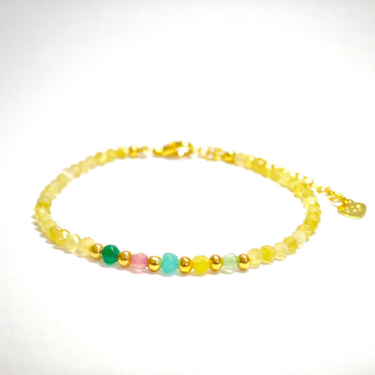 Citrin-Turmalin-Armband