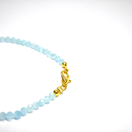 Aquamarin Armband