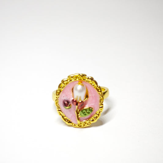 Flüsternde Blüte Ring