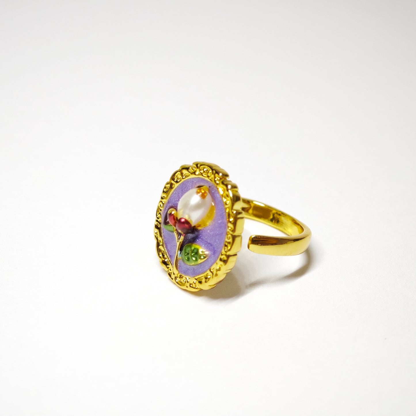 Flüsternde Blüte Ring